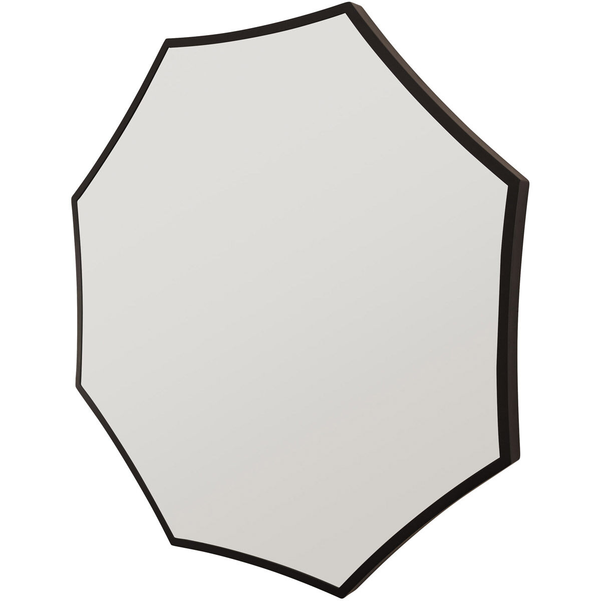 Jenner 28 X 28 inch Black Wall Mirror