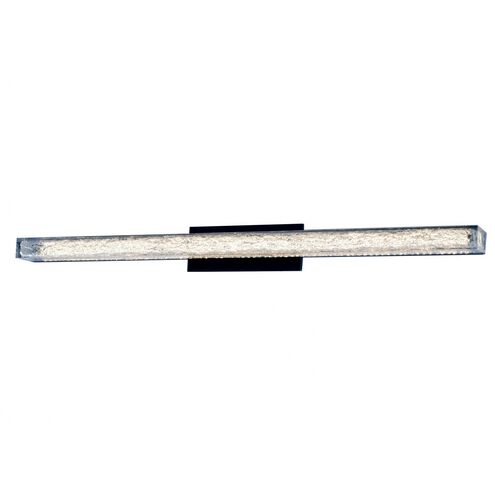 Cermack St. LED 48 inch Black Vanity Bath Bar Wall Light