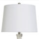 Cameron 30 inch 100.00 watt Gloss White Table Lamp Portable Light