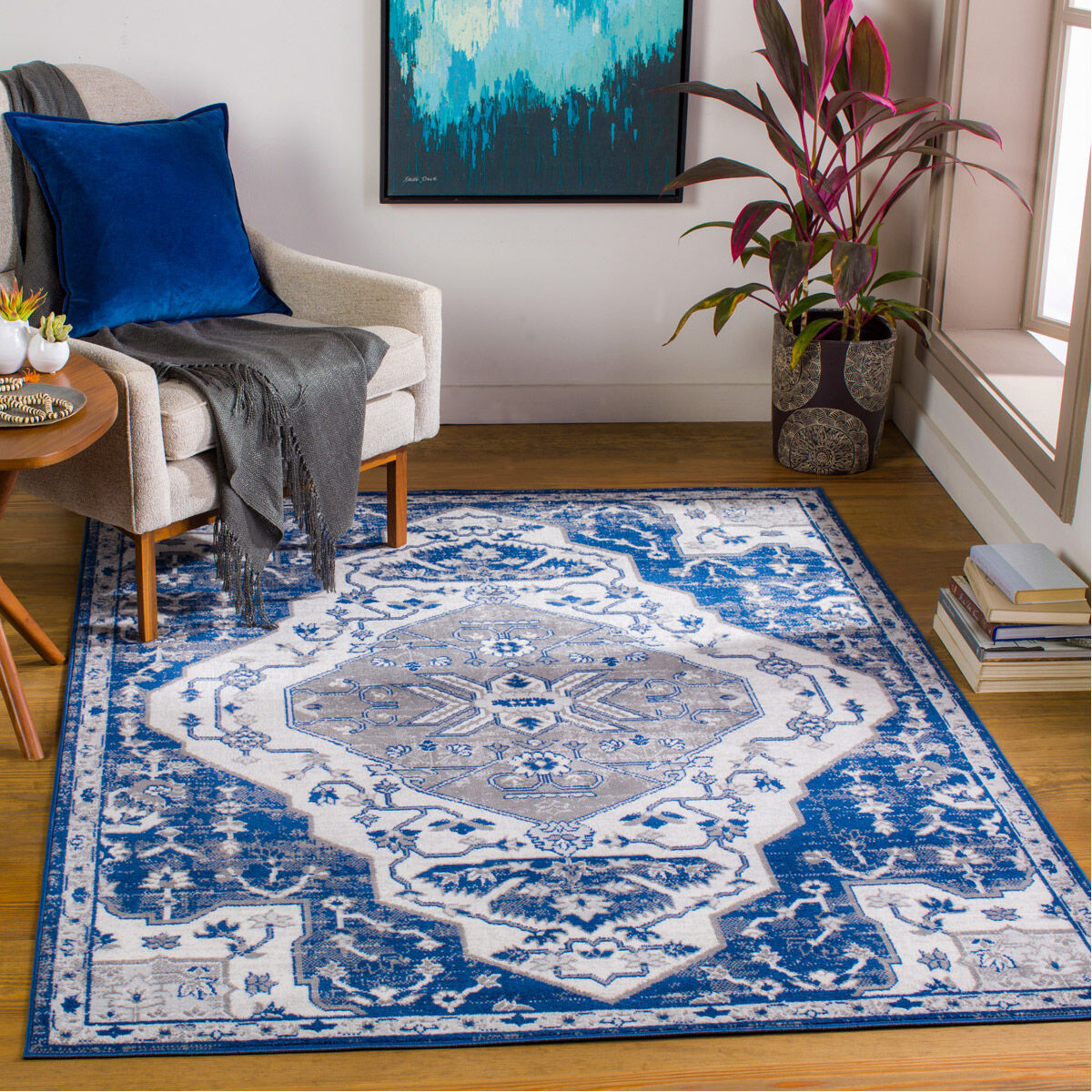 Cesar 84 X 63 inch Rug in 5 x 8