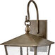 Heritage Huntersfield Outdoor Wall Mount Lantern in Burnished Bronze
