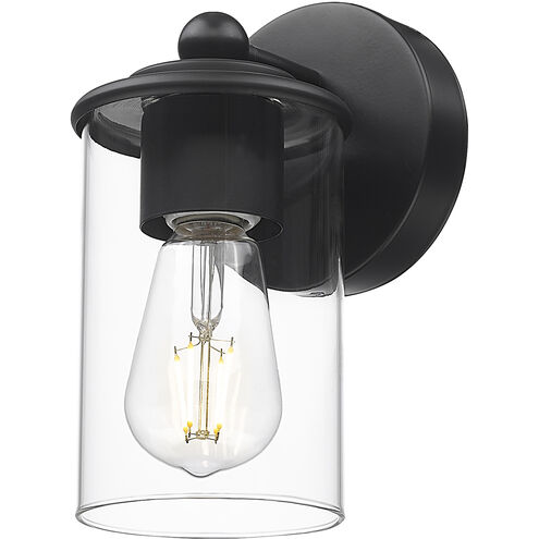 Thayer 1 Light 4.75 inch Matte Black Wall Sconce Wall Light