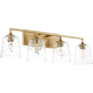 Eldorado 4 Light 34.25 inch Aged Brass Vanity Light Wall Light