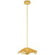 Embark 1 Light 12 inch Gold Pendant Ceiling Light