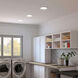 Essential LED 5.5 inch White Flushmount Ceiling Light, Slim