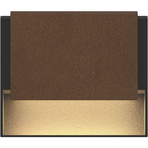 Piazza 277 5 watt Anthracite with Rust Outdoor Step Light