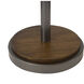 Layers 25 inch 40.00 watt Gunmetal and Gunmetal Pecan Table Lamp Portable Light