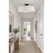 Paramount LED 21.25 inch Black Flush Mount Ceiling Light