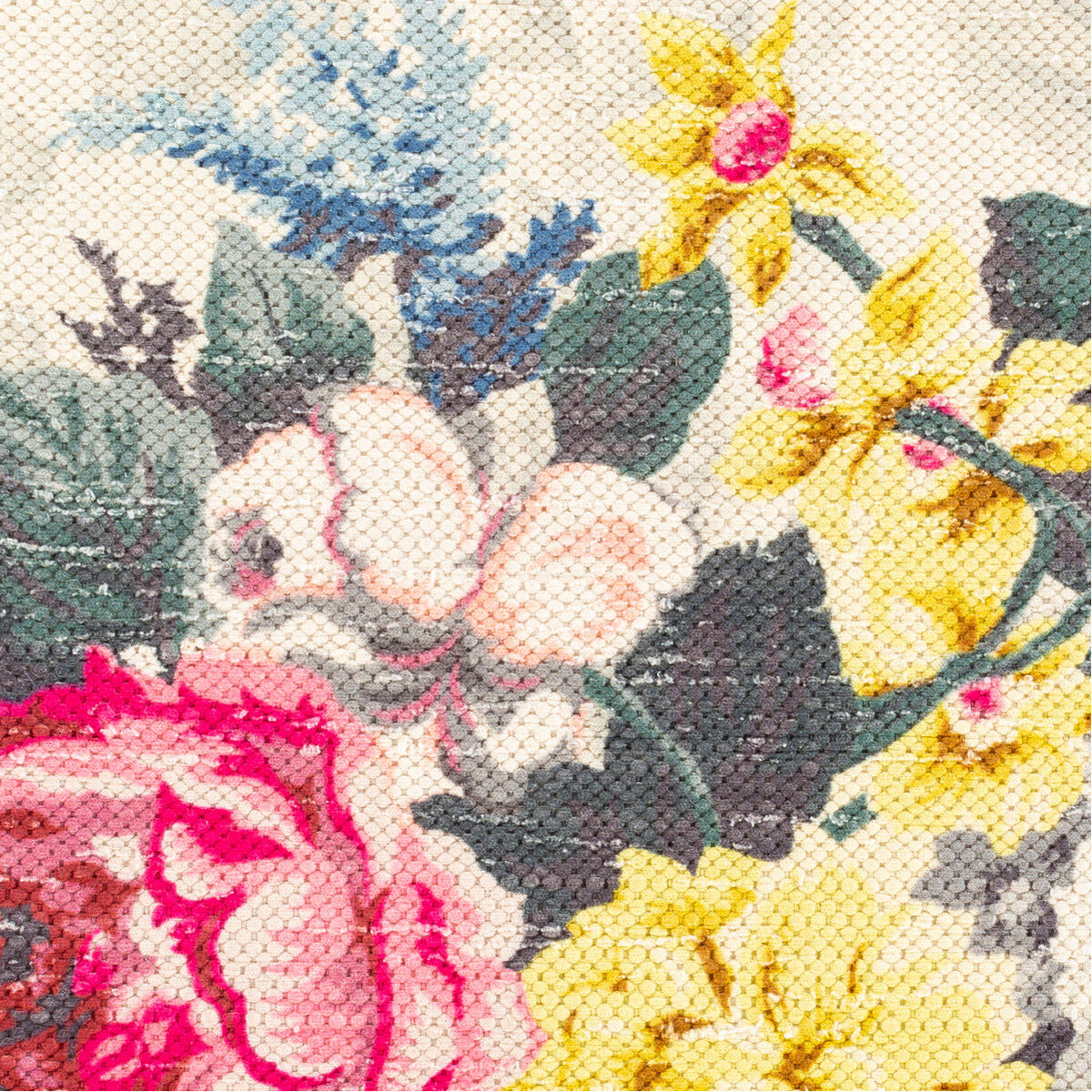 Daphne 20 X 20 inch Butter/Bright Pink/Dark Red/Bright Yellow Pillow Kit, Square