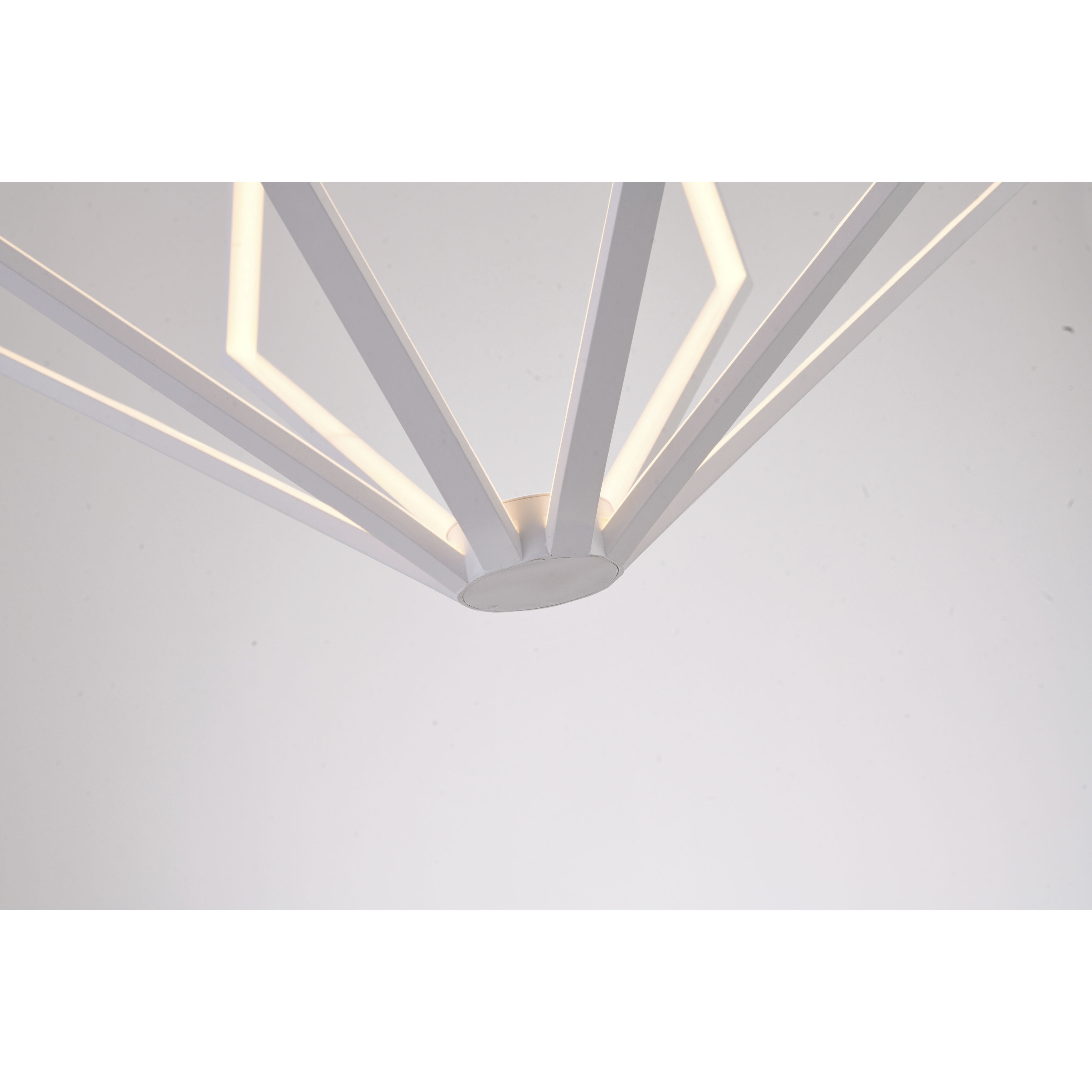 Canada LED 32 inch White Chandelier Ceiling Light