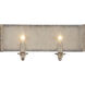 Chelsey 2 Light 16 inch Oxidized Silver Bath Light Wall Light