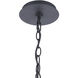 Laclede 1 Light 9 inch Midnight Outdoor Pendant