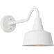 Sean Lavin Barn Light 1 Light 10 inch Outdoor Textured White Outdoor Wall Lantern