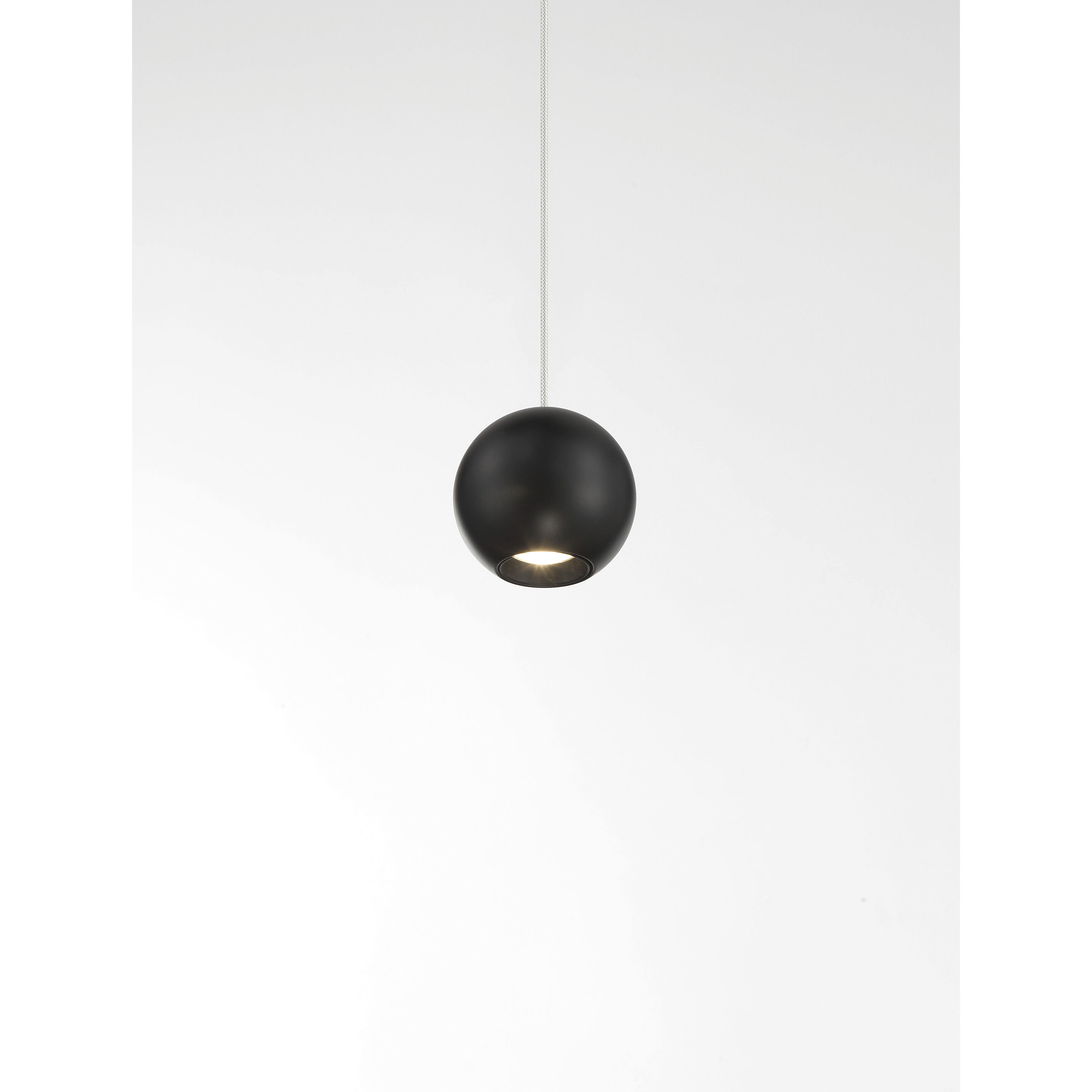 Itty LED 2 inch Coal Mini Pendant Ceiling Light