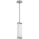 Tabulo LED Beige Silver Pendant Ceiling Light in 2700K LED, Linea Cast
