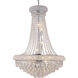 Canada 14 Light 24 inch Chrome Chandelier Ceiling Light