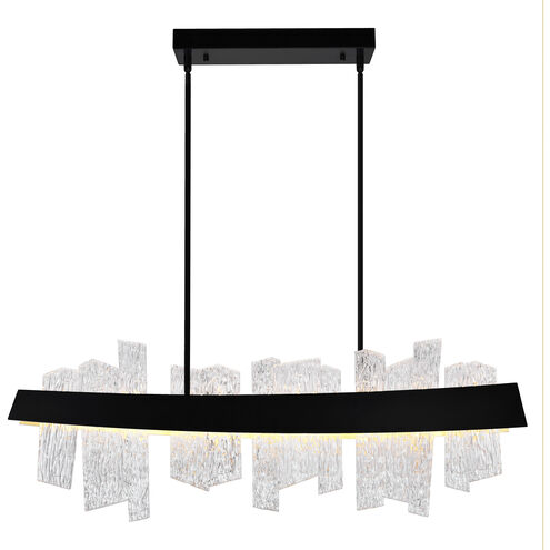 Guadiana LED 6 inch Black Chandelier Ceiling Light