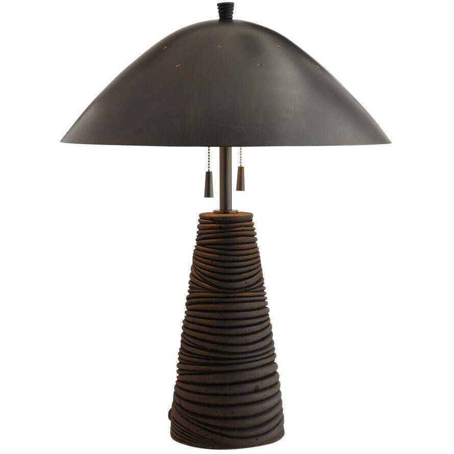 Fender 26 inch 60.00 watt Black and Bronze Lamp Portable Light