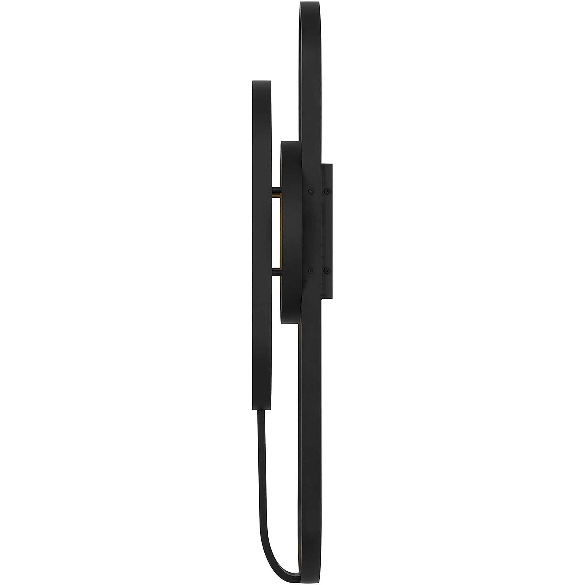 Raymond LED 30 inch Sand Black Outdoor Wall Sconce