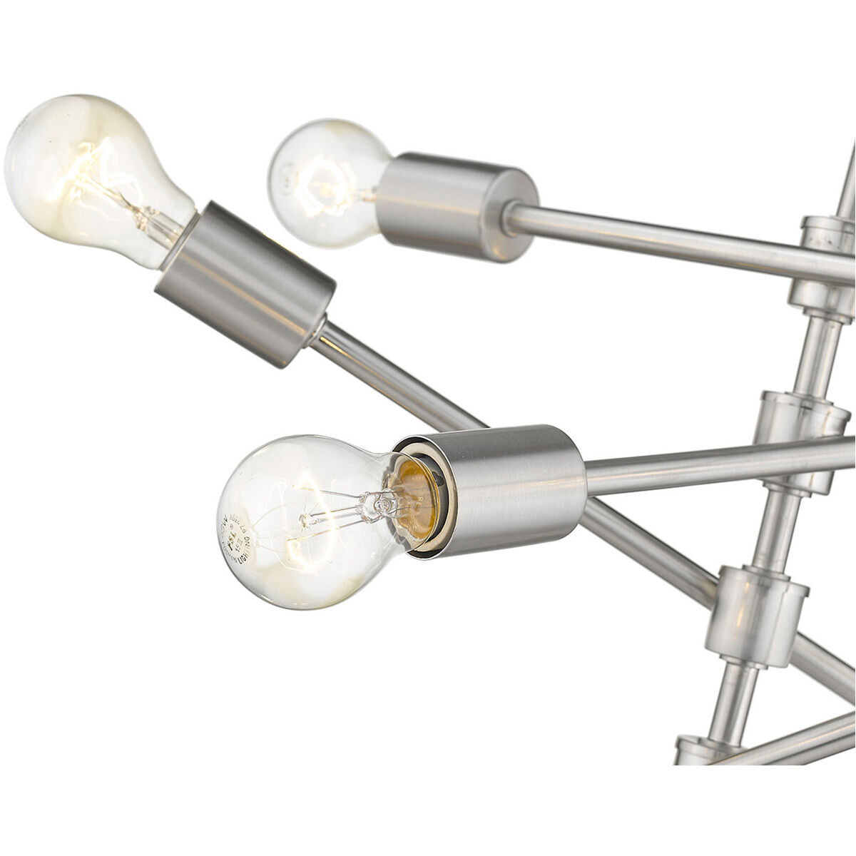 Calix 8 Light 23 inch Satin Nickel Pendant Ceiling Light