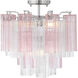 Addis 4 Light 17.75 inch Polished Chrome Semi Flush Mount Ceiling Light in Spring