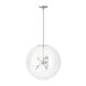 Sfera 6 Light 20 inch Vintage Platinum Pendant Ceiling Light