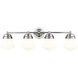 Vaughn 4 Light 31.5 inch Chrome Vanity Wall Light