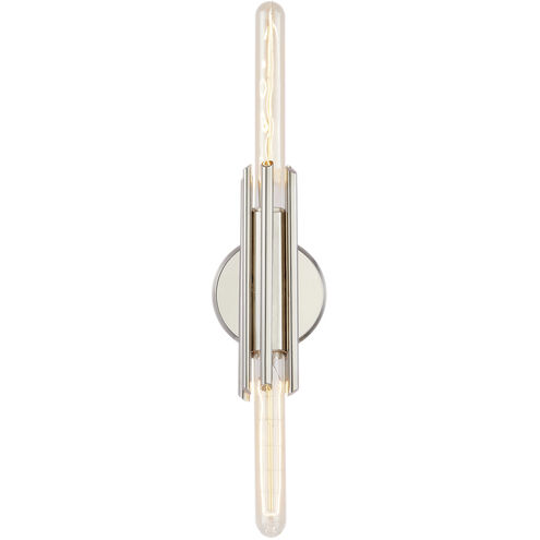 Torres 2 Light 2.25 inch Polished Nickel Bath Vanity Light Wall Light