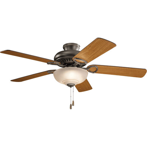 Sutter Place Select 52 inch Olde Bronze with Walnut Blades Ceiling Fan