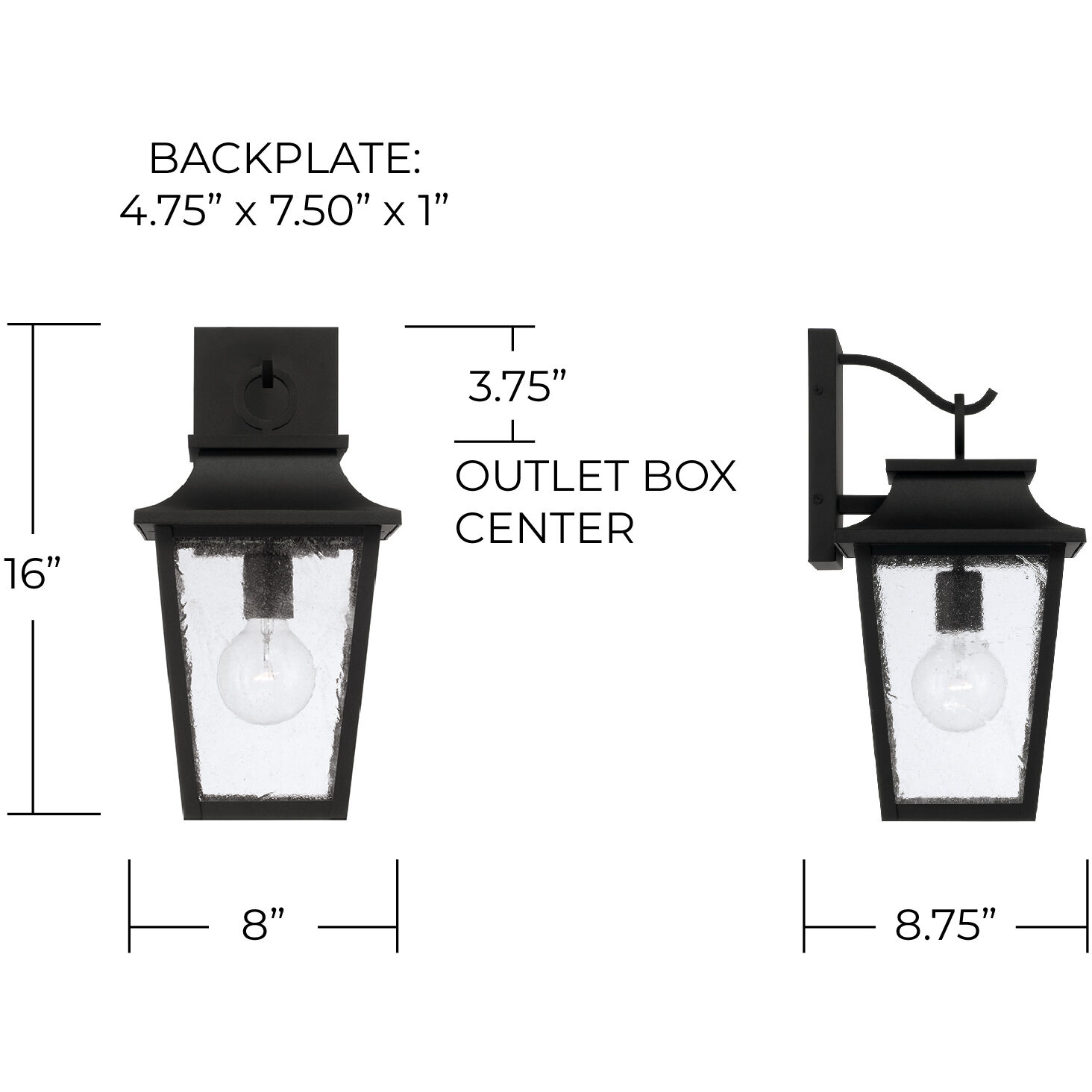 Chandler Outdoor Wall Lantern