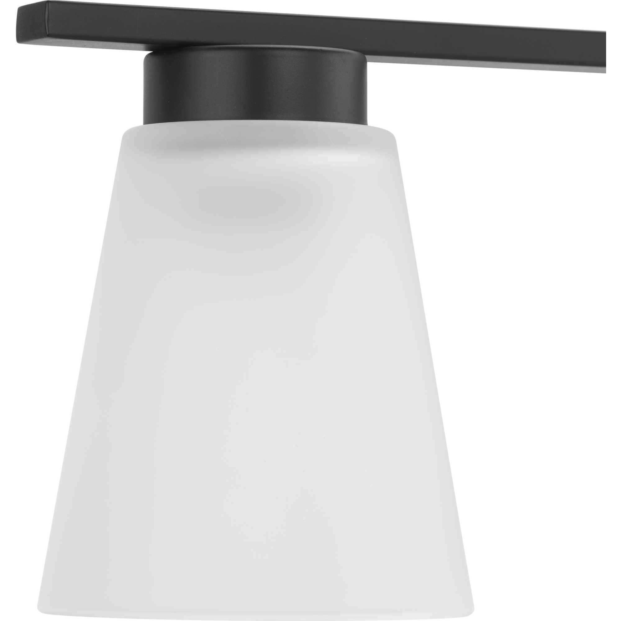 Tanner 4 Light 31.12 inch Matte Black Vanity Light Wall Light