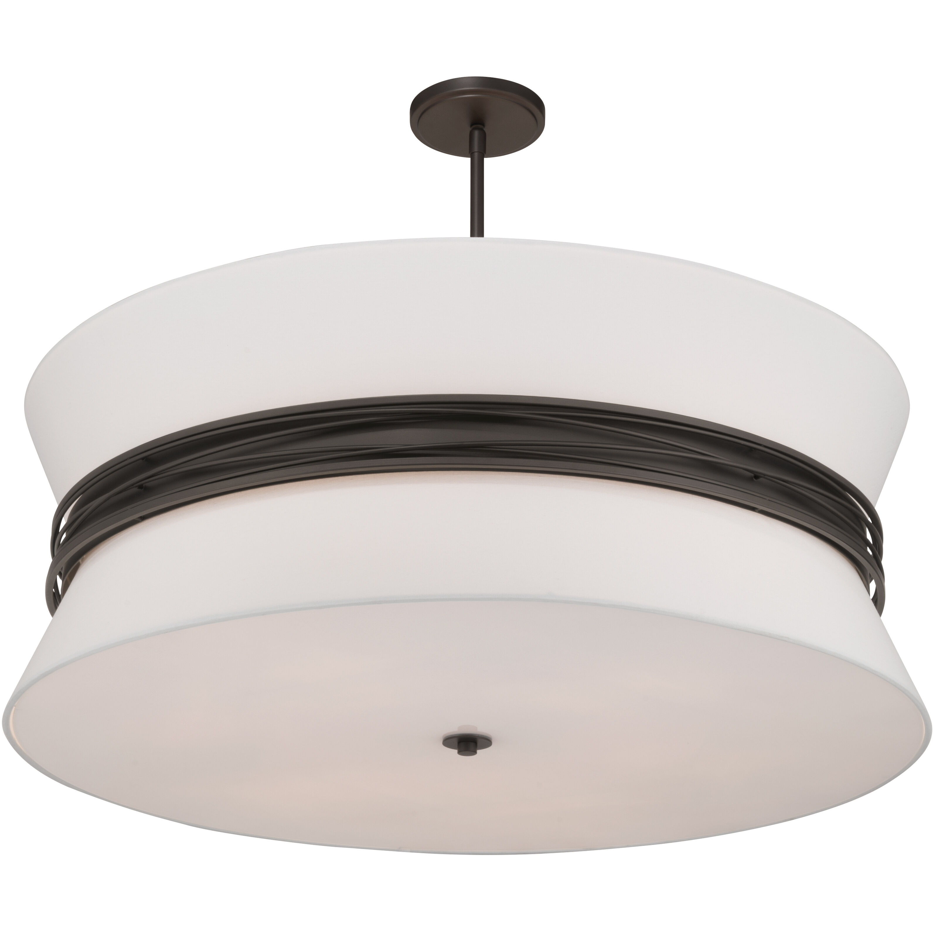 Dalvor 6 Light 36 inch Dark Bronze Pendant Ceiling Light