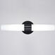 Elliot LED 5.5 inch Matte Black Bathroom Light Wall Light