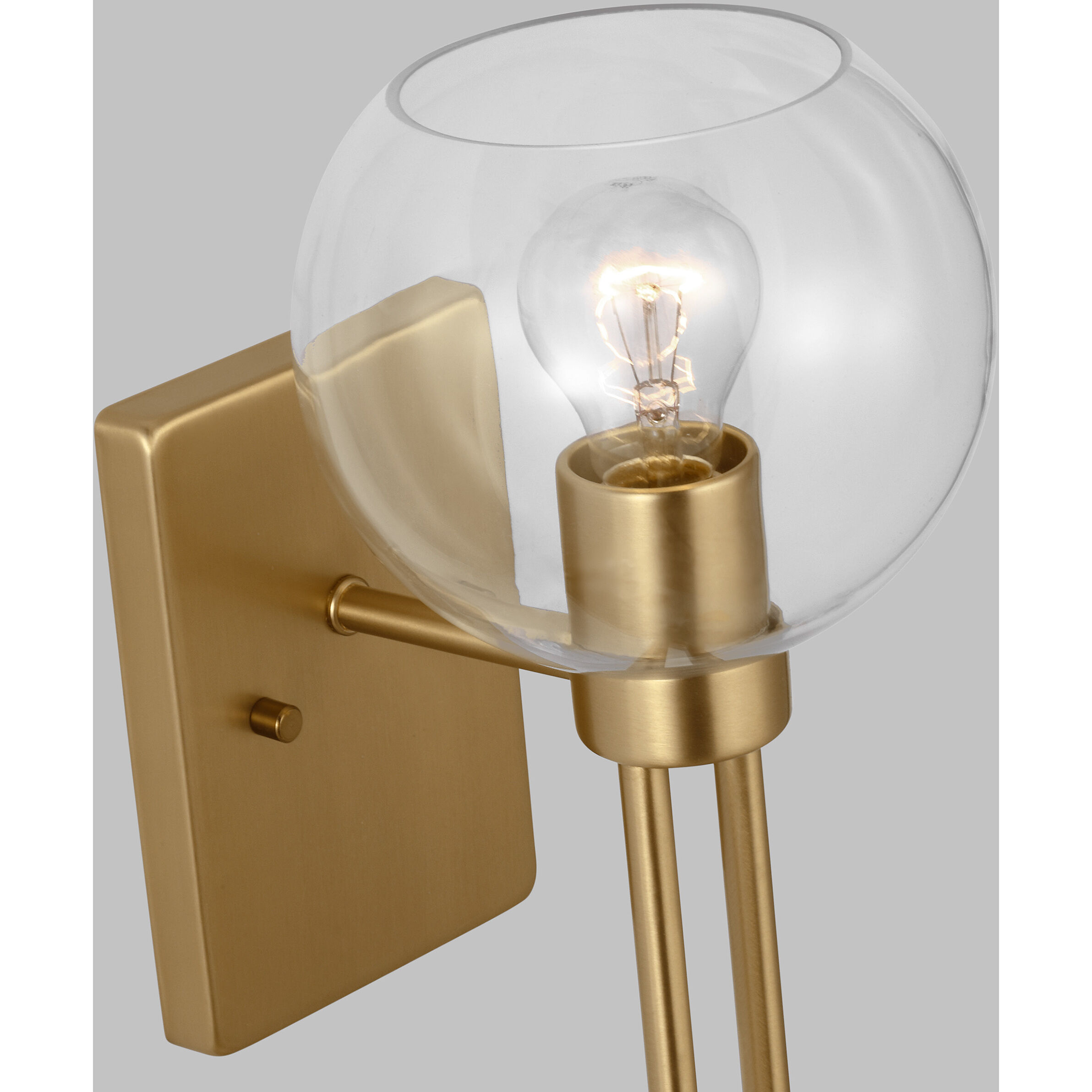 Codyn 1 Light 6.75 inch Satin Brass Bath Vanity Wall Light