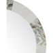 Elena 36 inch White and Brown with Mirror Mirror