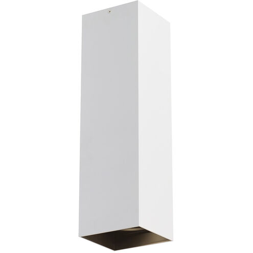Sean Lavin Exo LED 5.2 inch Black Flush Mount Ceiling Light in LED 90 CRI 2700K, 20 Degree, Matte White/Black, Integrated LED