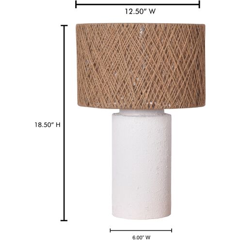 Aine 18.5 inch 40.00 watt Natural Table Lamp Portable Light