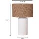 Aine 18.5 inch 40.00 watt Natural Table Lamp Portable Light