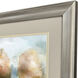 Treeline Sunrise Pink and Brown and Blue and Green Framed Art, Propac