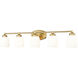 Kendrick 5 Light 39.25 inch Luxe Gold Bath Vanity Light Wall Light