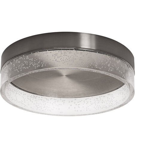 Maggie LED 12 inch Satin Nickel Flush Mount Ceiling Light