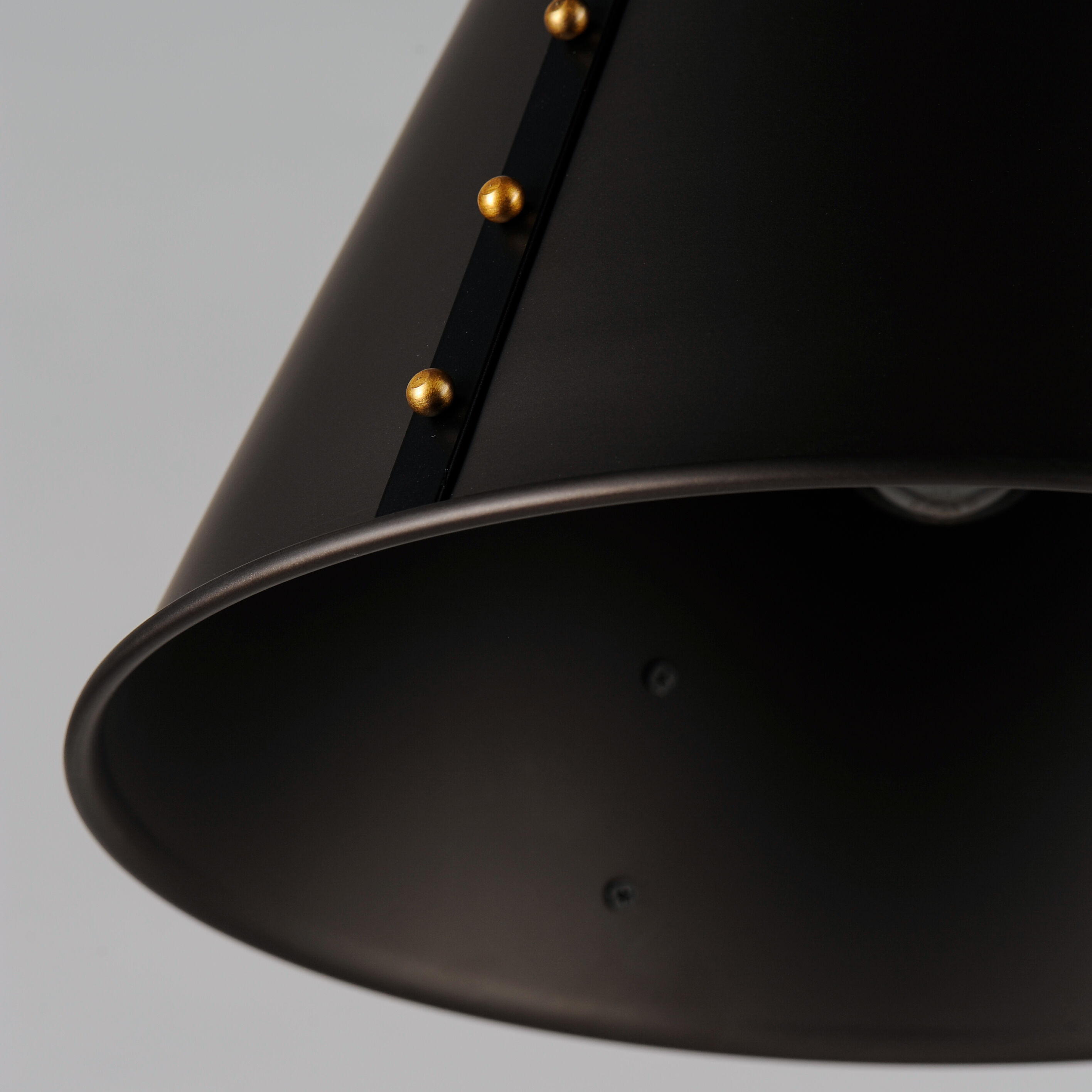 Trestle 1 Light 14 inch Oil Rubbed Bronze/Antique Brass Single Pendant Ceiling Light