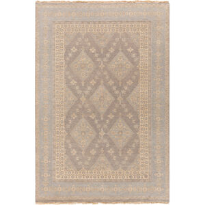 Jade 36 X 24 inch Neutral and Gray Area Rug, Wool