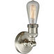 Franklin Restoration Bare Bulb LED 4.5 inch Brushed Satin Nickel ADA Sconce Wall Light, Franklin Restoration
