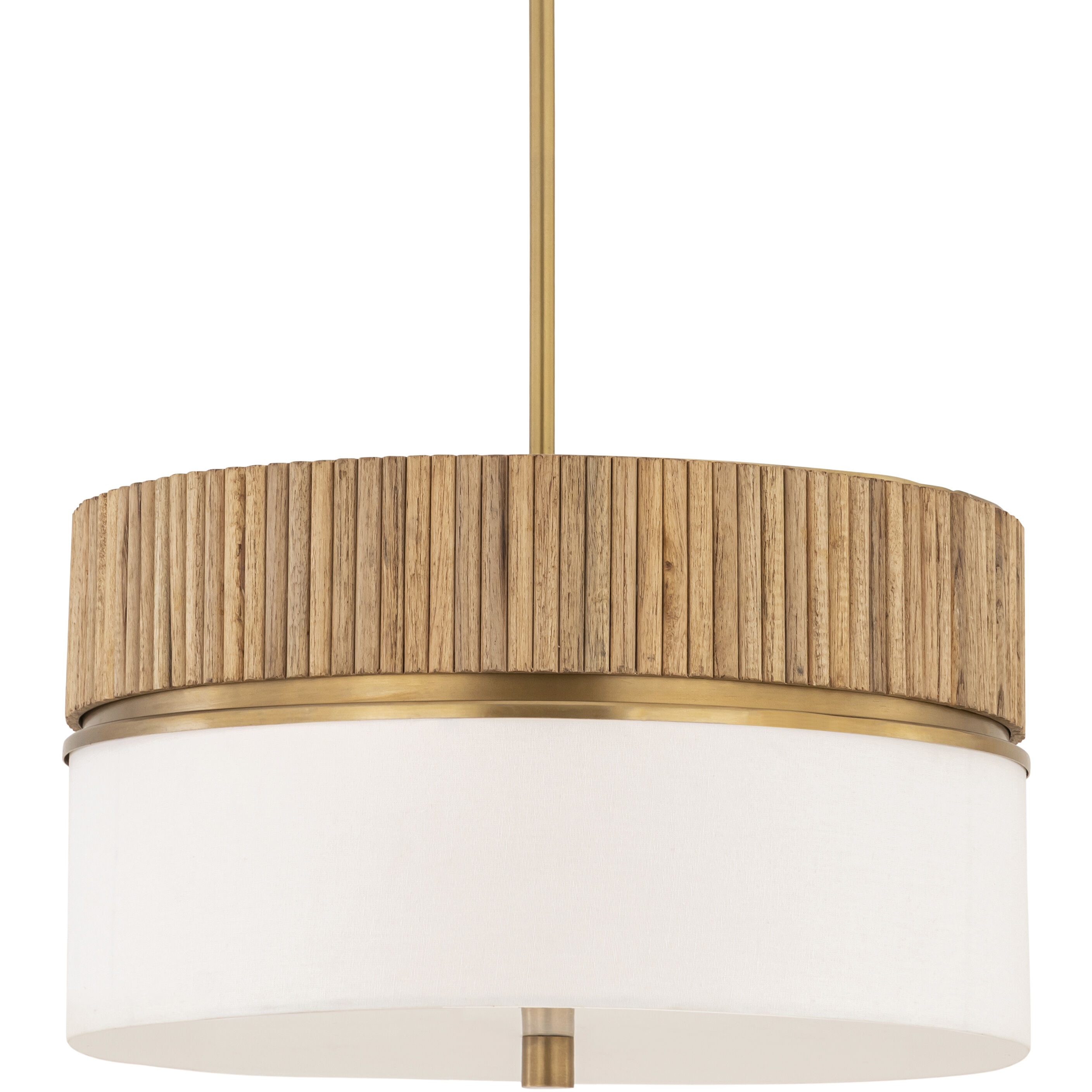 Nebri 2 Light 18 inch Legacy Brass Pendant Ceiling Light