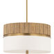 Nebri 2 Light 18 inch Legacy Brass Pendant Ceiling Light