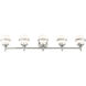 Oldwick 5 Light 43 inch Polished Chrome Bath Vanity Wall Light
