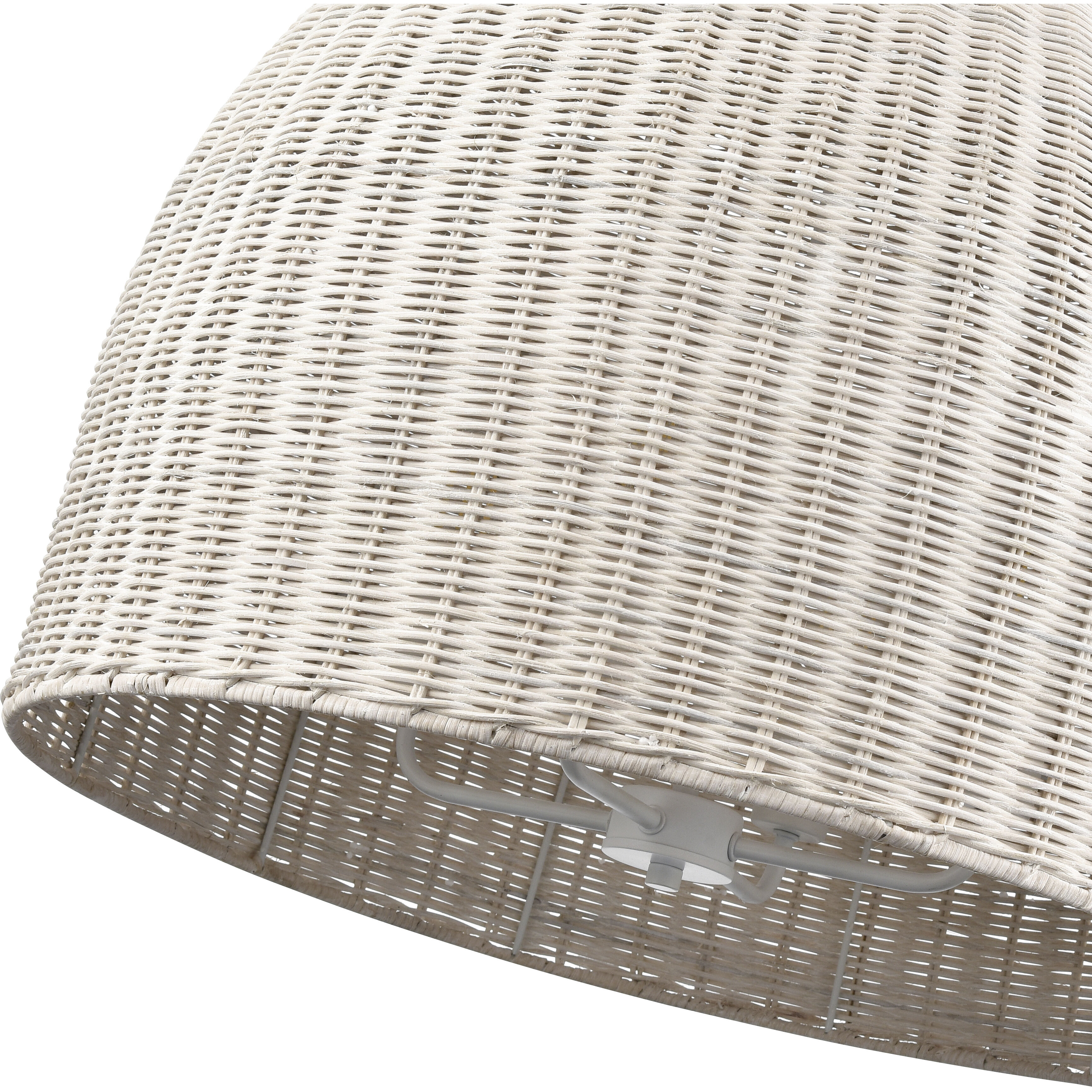 Elise 4 Light 24.25 inch Textured White Pendant Ceiling Light
