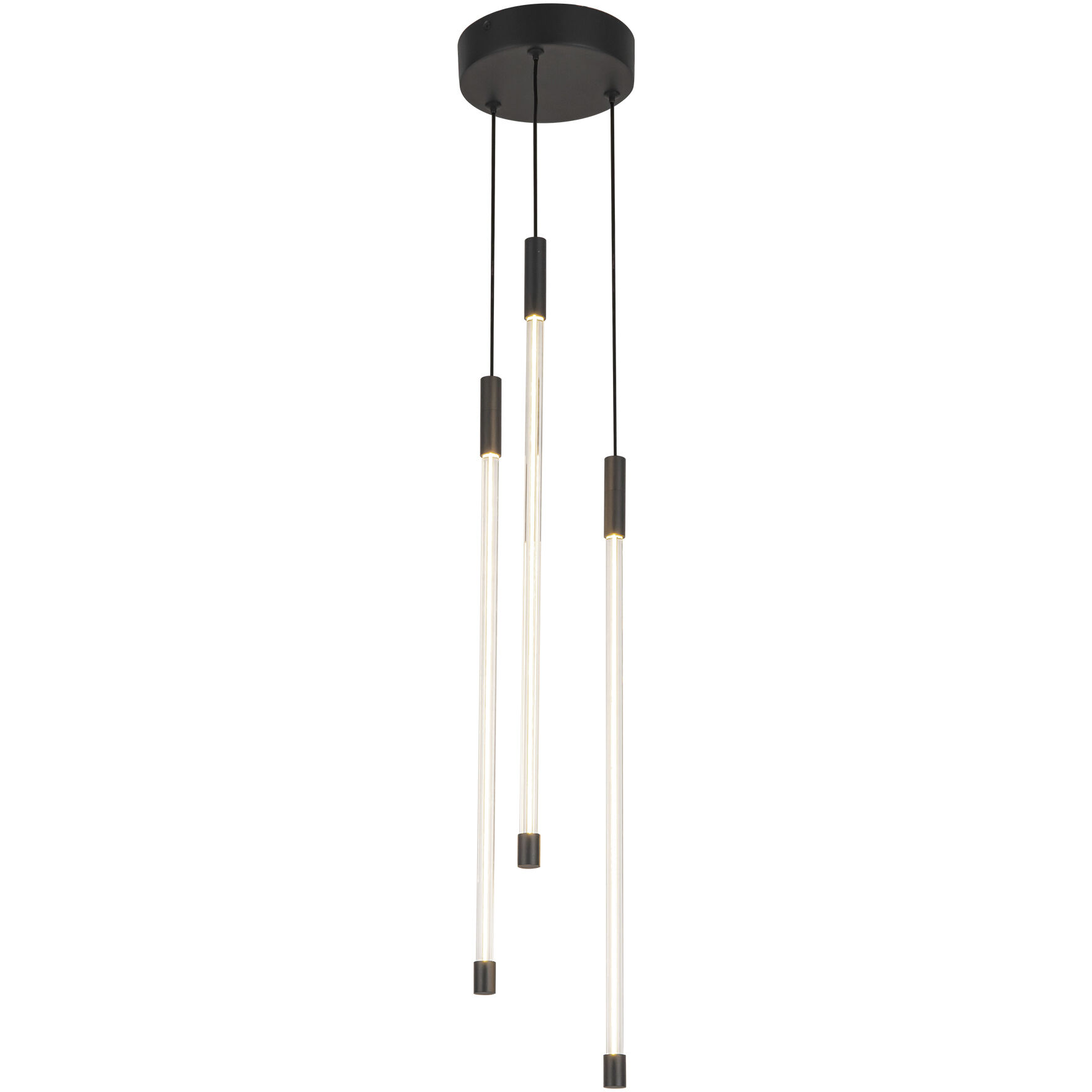 Motif Multi Pendant Ceiling Light in Black
