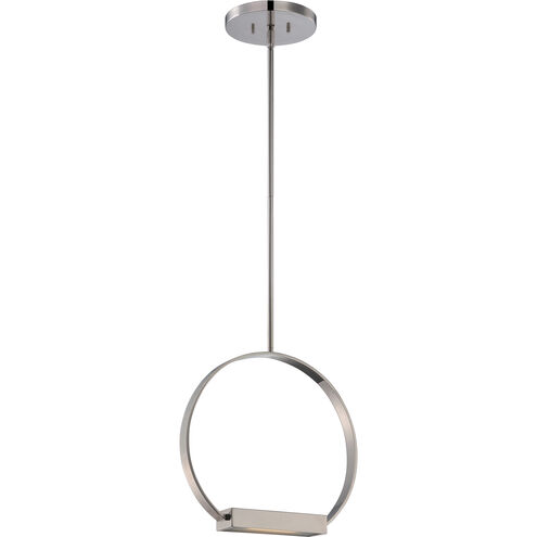 Cirque LED 14 inch Polished Nickel Pendant Ceiling Light